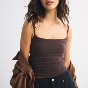 Abercrombie & Fitch Chocolate Camisole